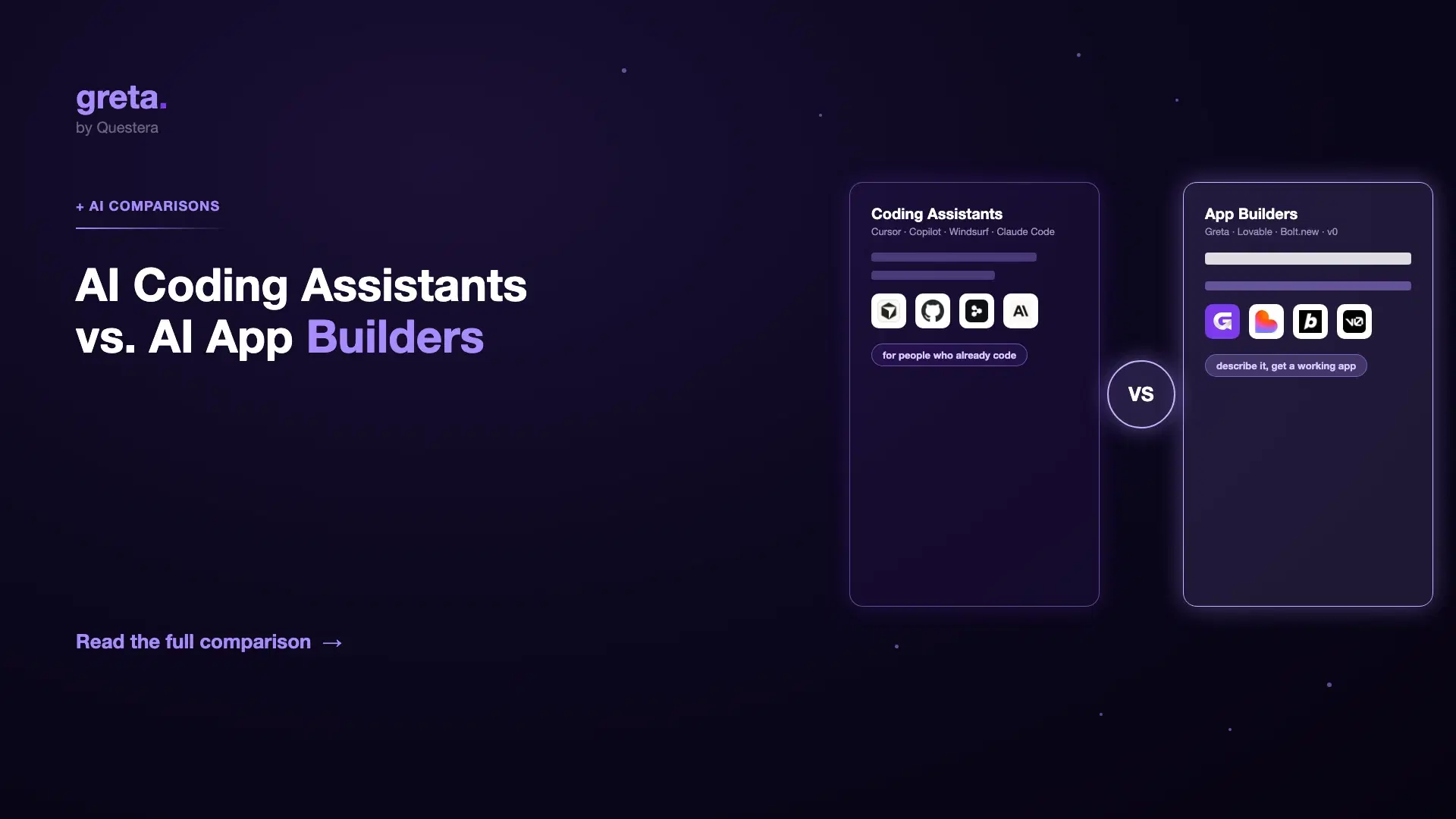 AI Coding Assistants vs. AI App Builders: What's the Difference?