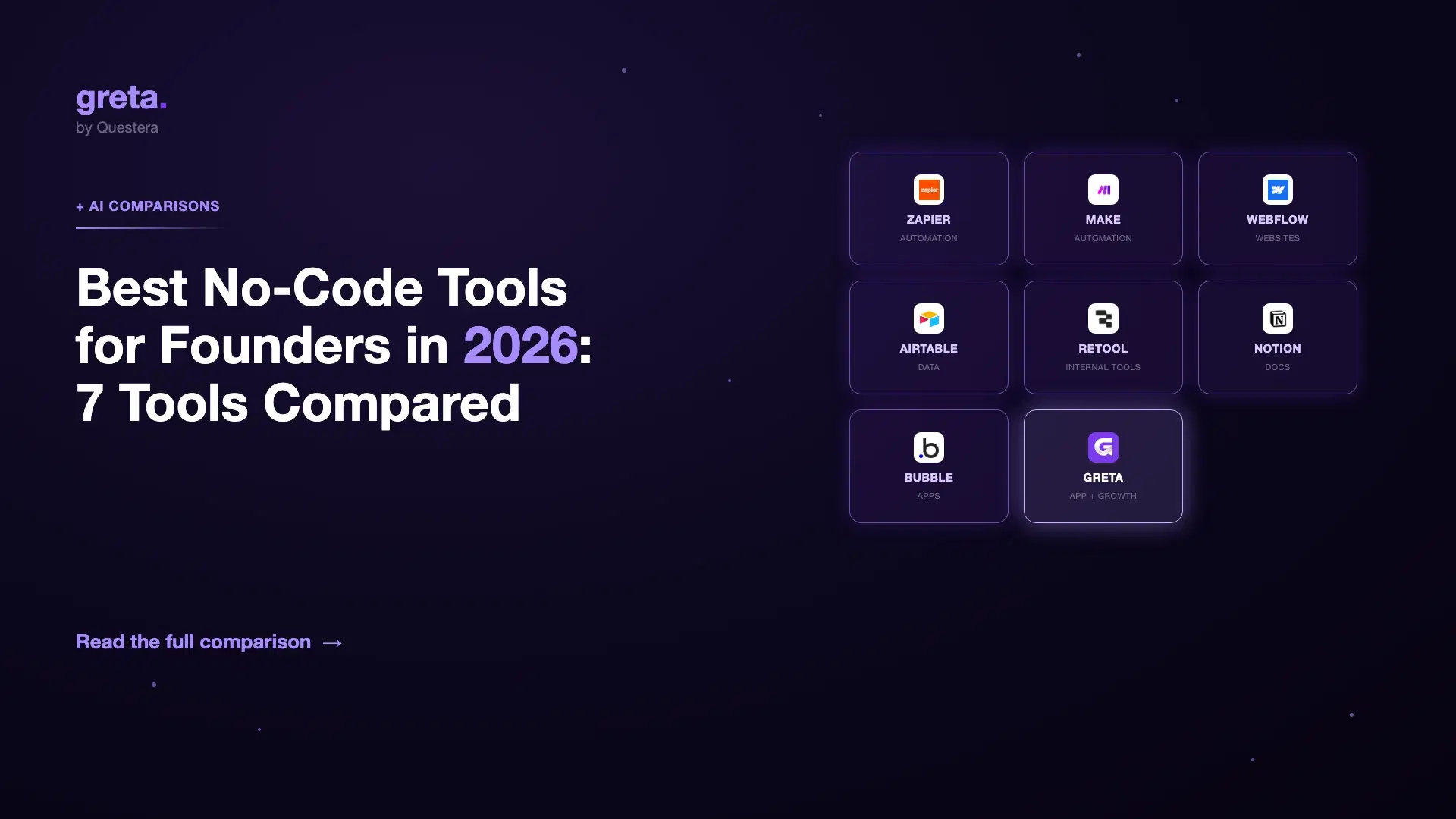 Best No-Code Tools for Founders in 2026: 7 Tools Compared