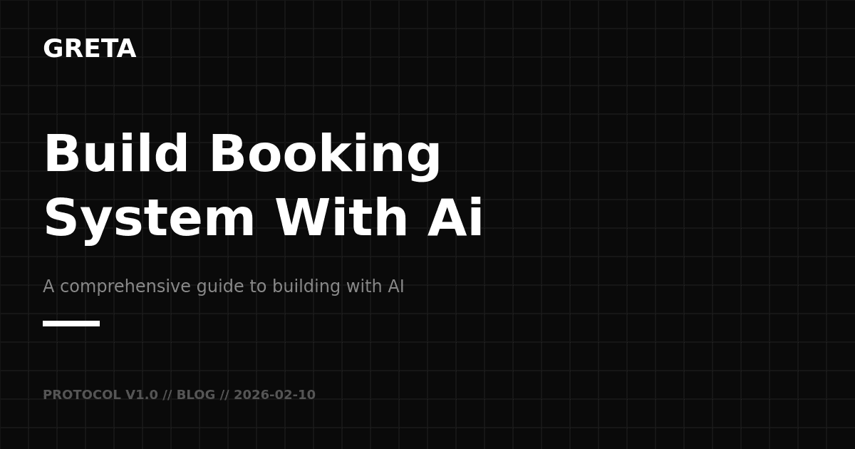 Building an AI-Powered Booking System: Solving the Complexity of Time