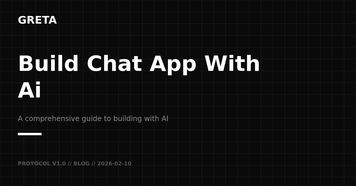 Building a Production-Ready AI Chat App: Beyond Simple Messaging