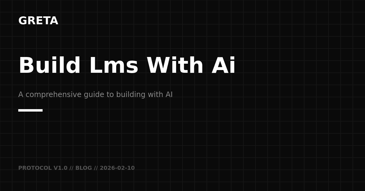 Building an Adaptive AI LMS: Personalizing Education at Scale