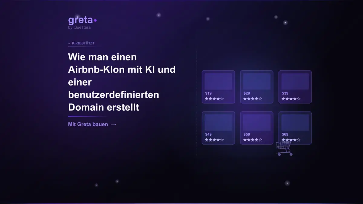 Wie man einen Airbnb-Klon mit KI und einer benutzerdefinierten Domain erstellt