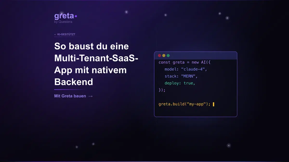 So baust du eine Multi-Tenant-SaaS-App mit nativem Backend