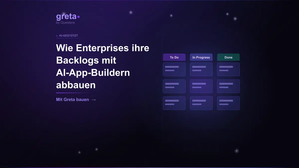 Wie Enterprises ihre Backlogs mit AI-App-Buildern abbauen