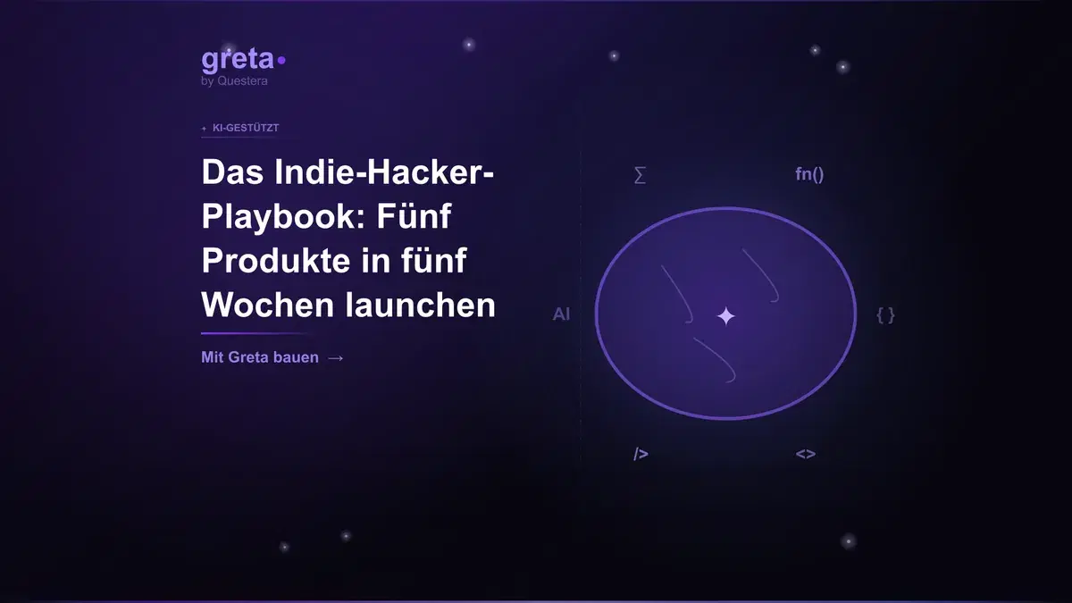 Das Indie-Hacker-Playbook: Fünf Produkte in fünf Wochen launchen
