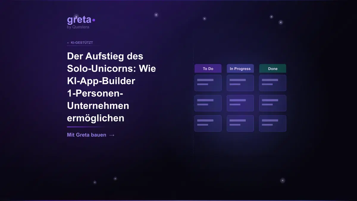 Der Aufstieg des Solo-Unicorns: Wie KI-App-Builder 1-Personen-Unternehmen ermöglichen