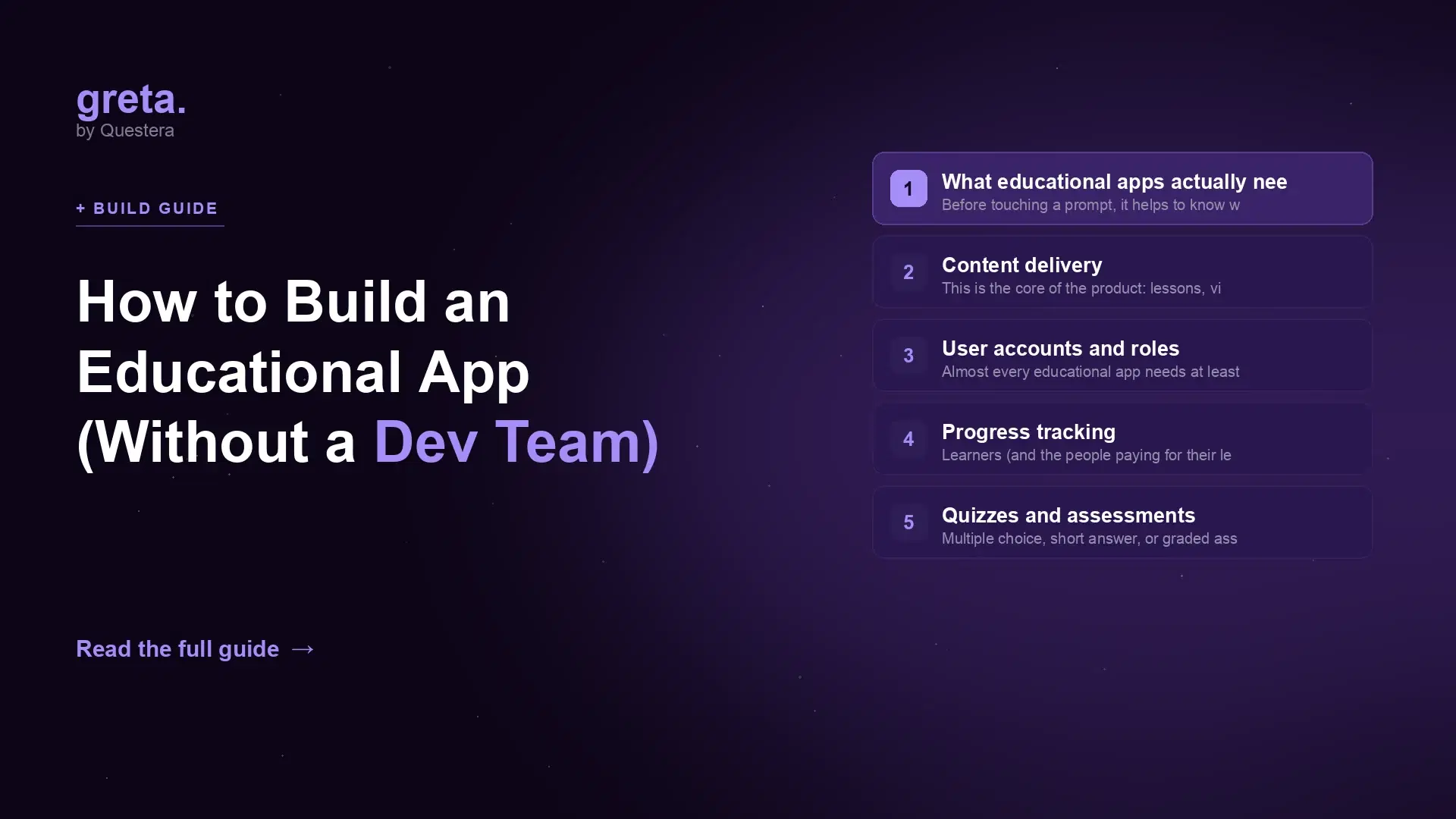 How to Build an Educational App (Without a Dev Team)