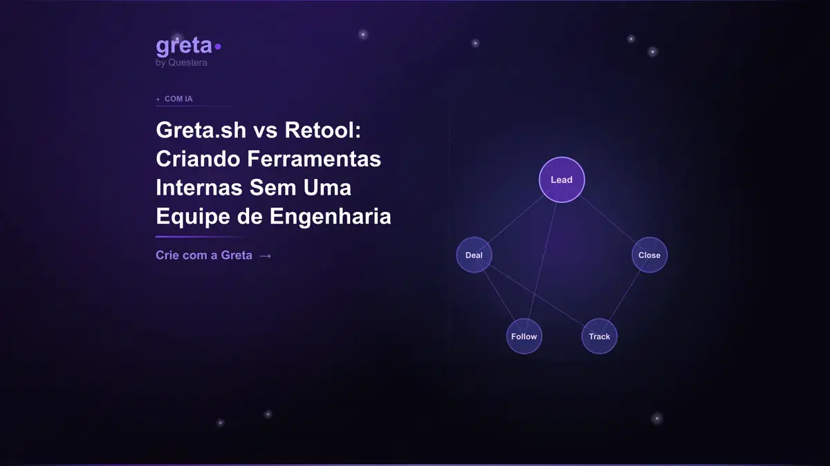 Greta.sh vs Retool: Criando Ferramentas Internas Sem Uma Equipe de Engenharia