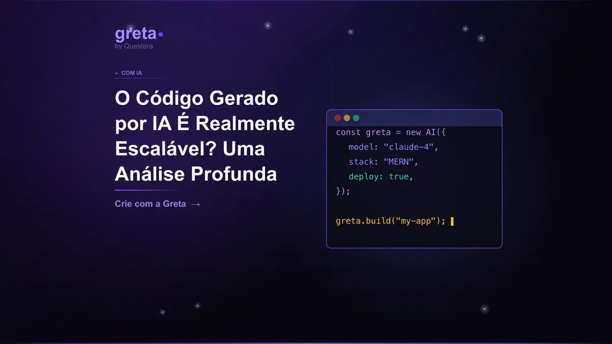 O Código Gerado por IA É Realmente Escalável? Uma Análise Profunda