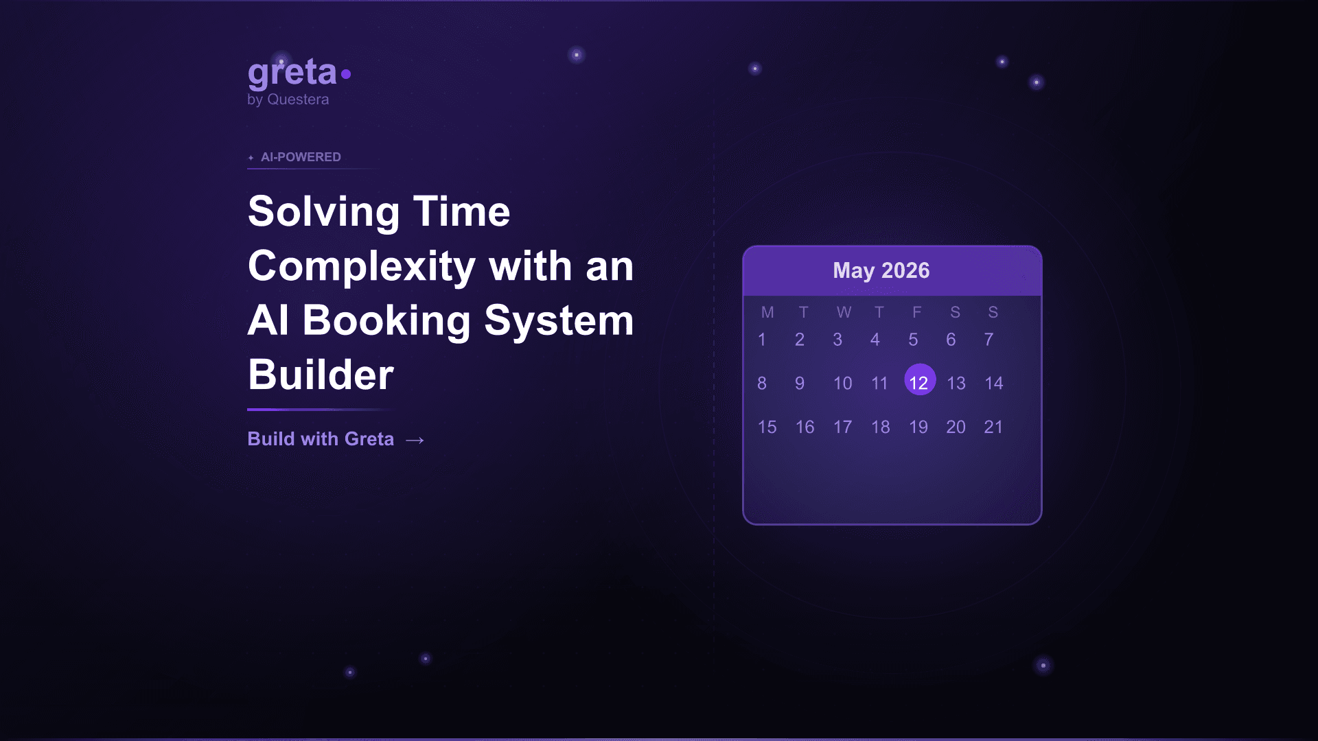 Solving Time Complexity with an AI Booking System Builder