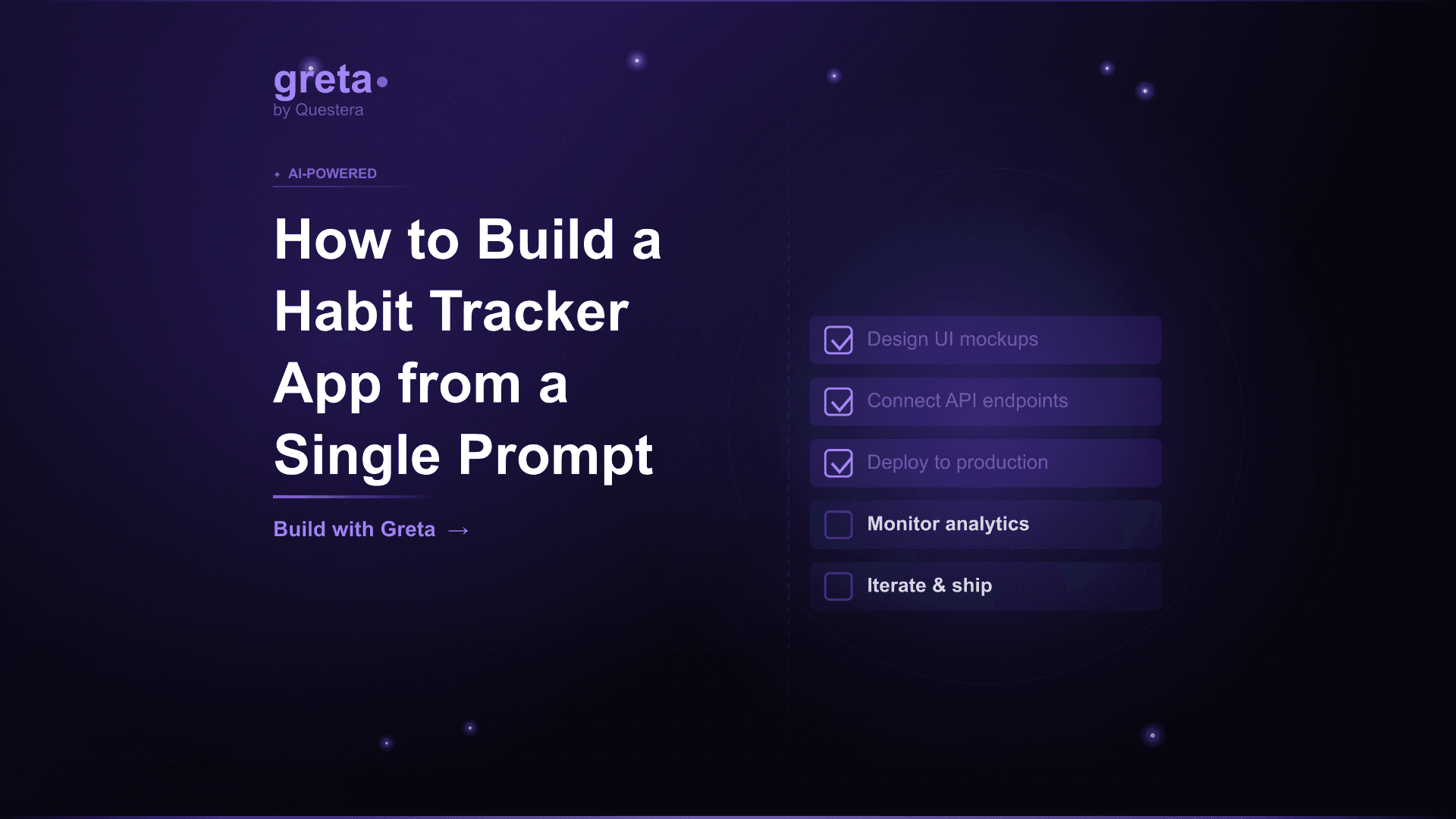 How to Build a Habit Tracker App from a Single Prompt