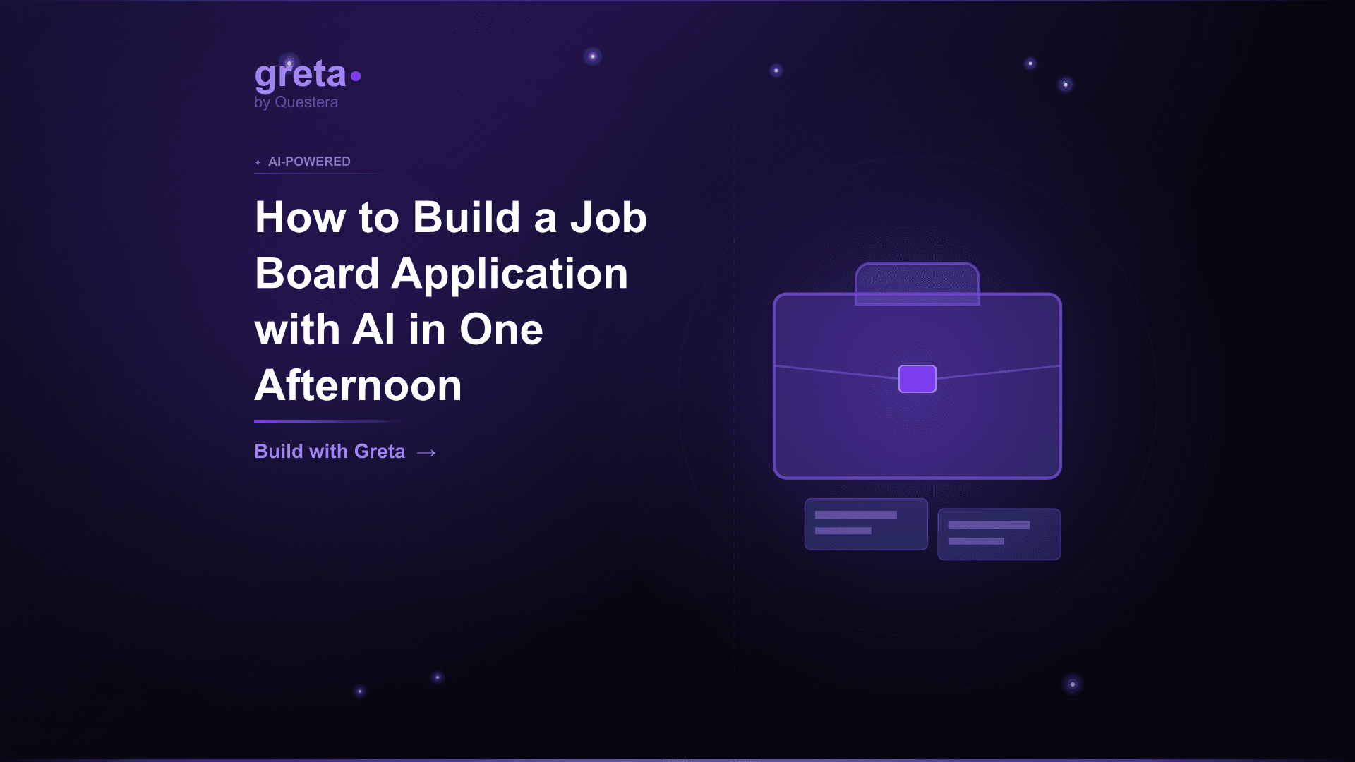How to Build a Job Board Application with AI in One Afternoon
