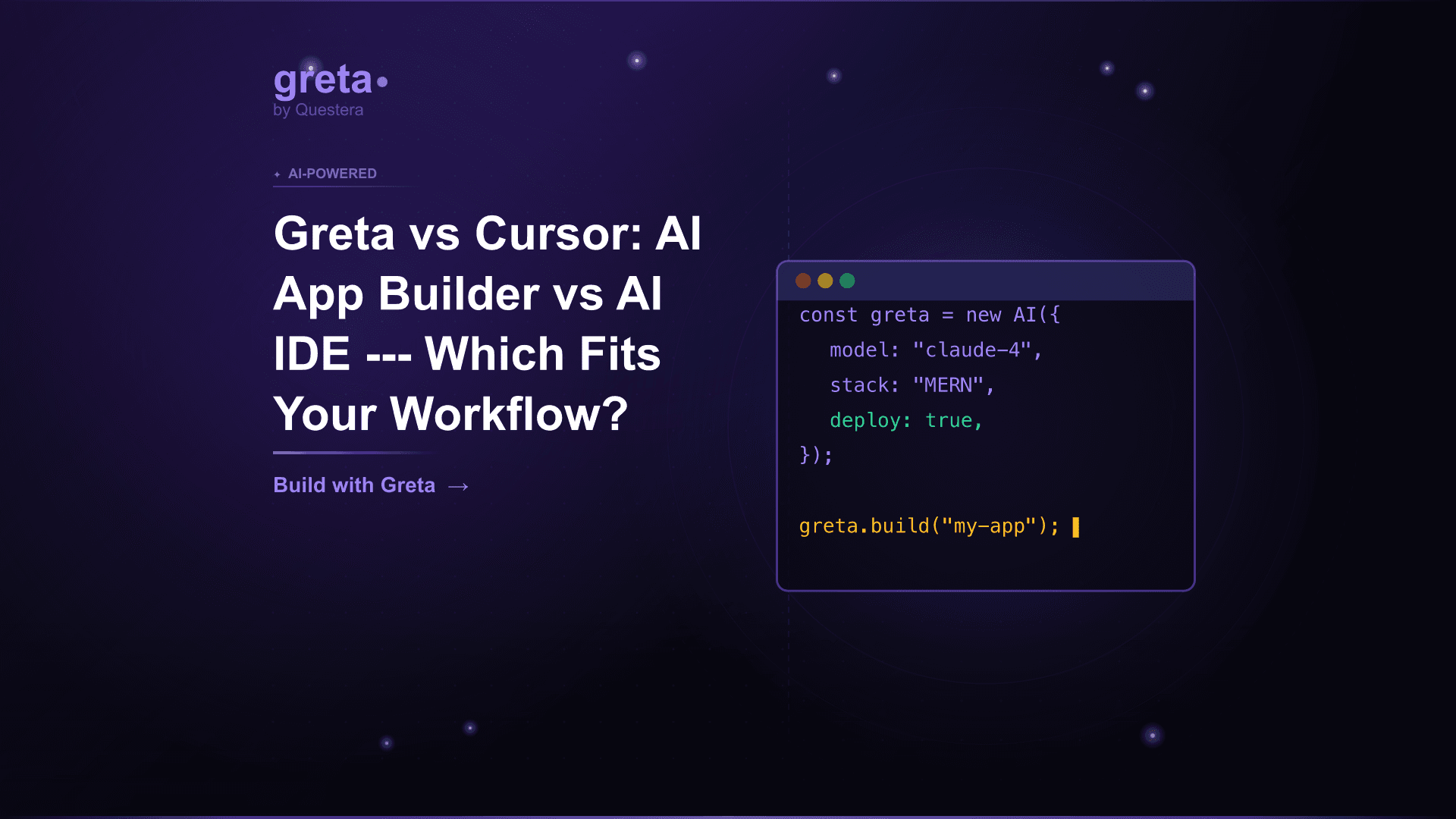 Greta vs Cursor: AI App Builder vs AI IDE --- Which Fits Your Workflow?