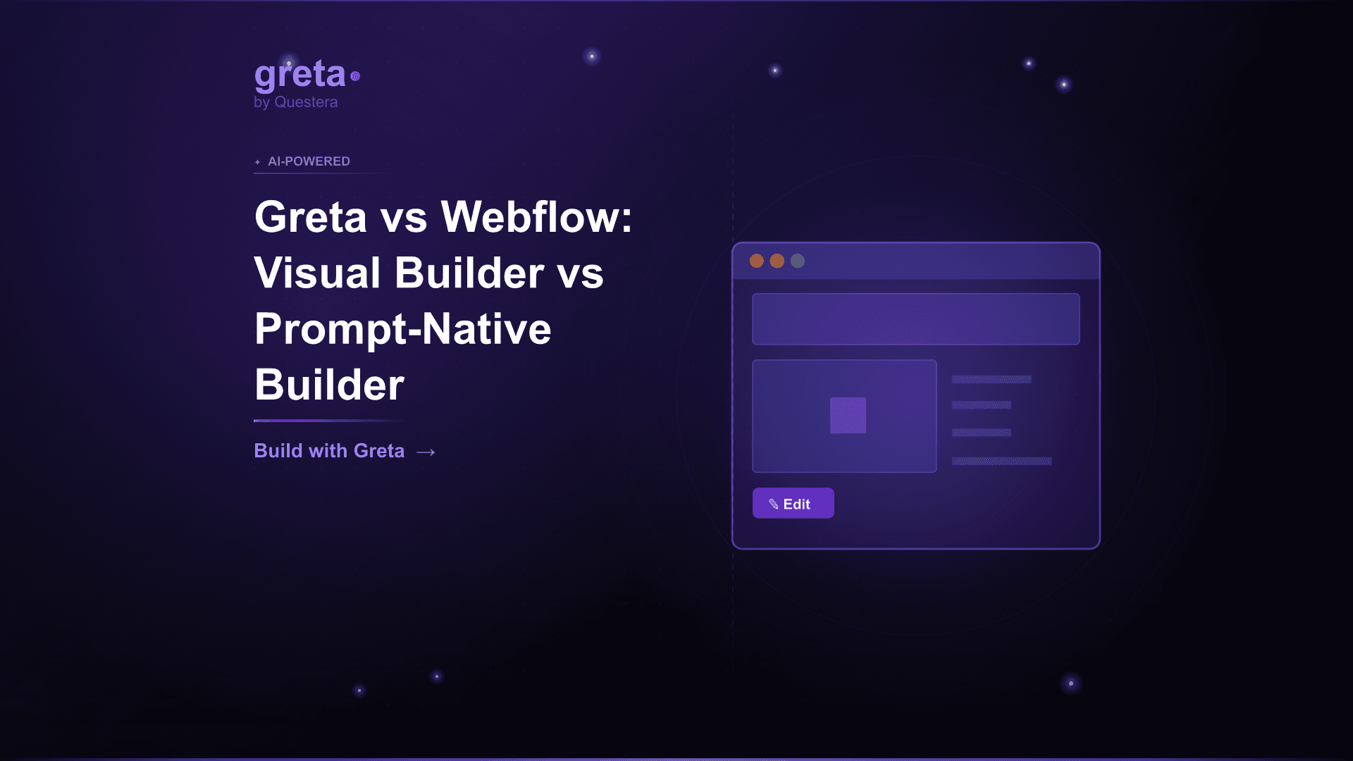 Greta vs Webflow: Visual Builder vs Prompt-Native Builder