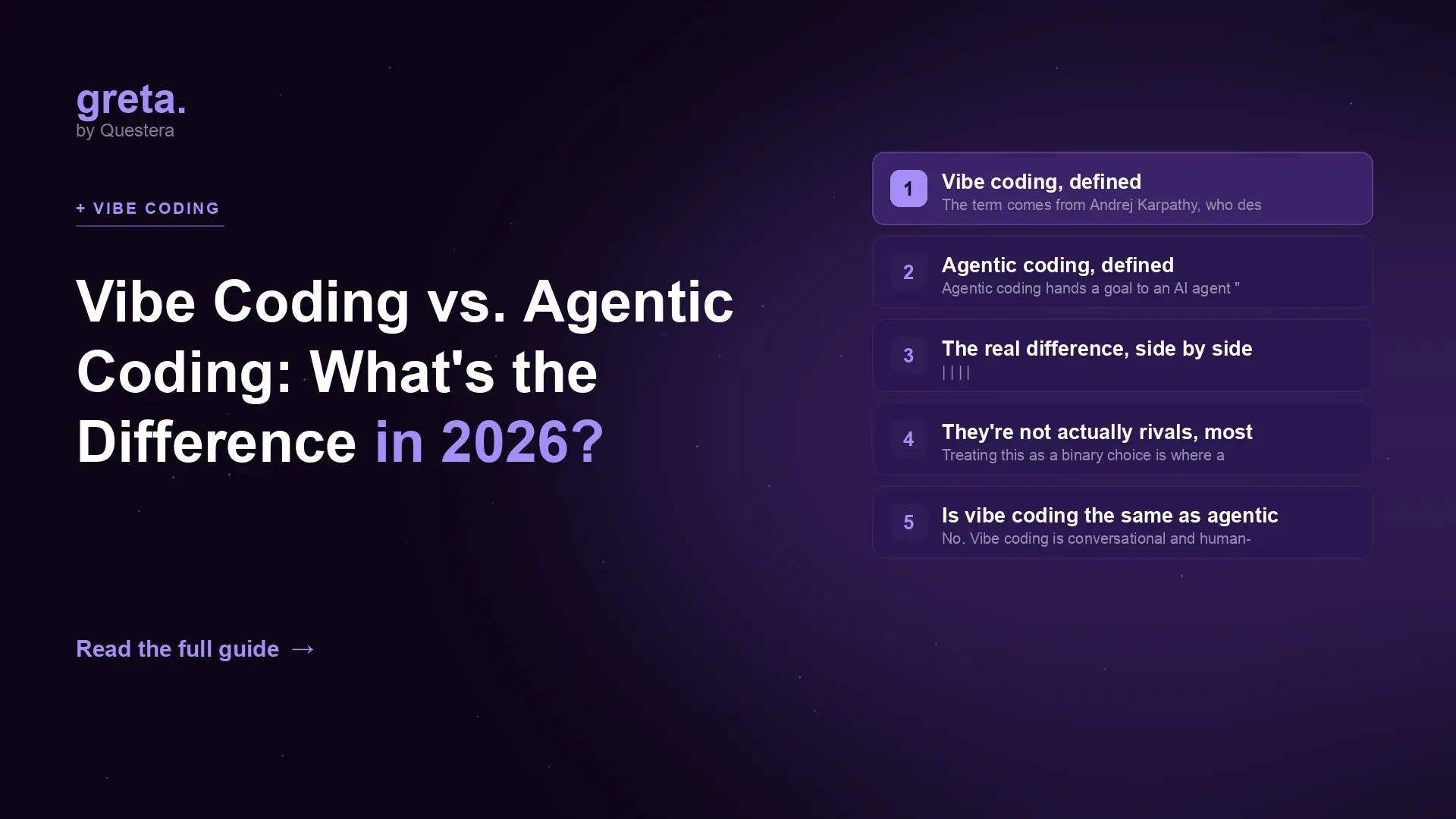 Vibe Coding vs. Agentic Coding: What's the Difference in 2026?