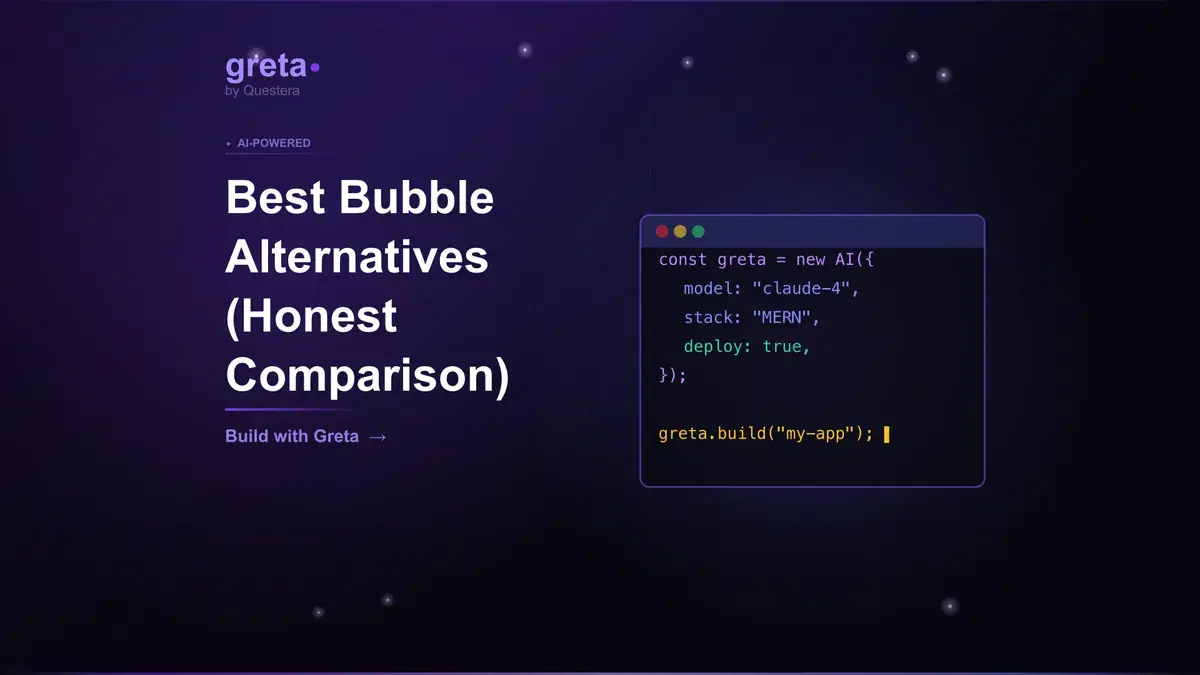 Best Bubble Alternatives in 2026 (Honest Comparison)