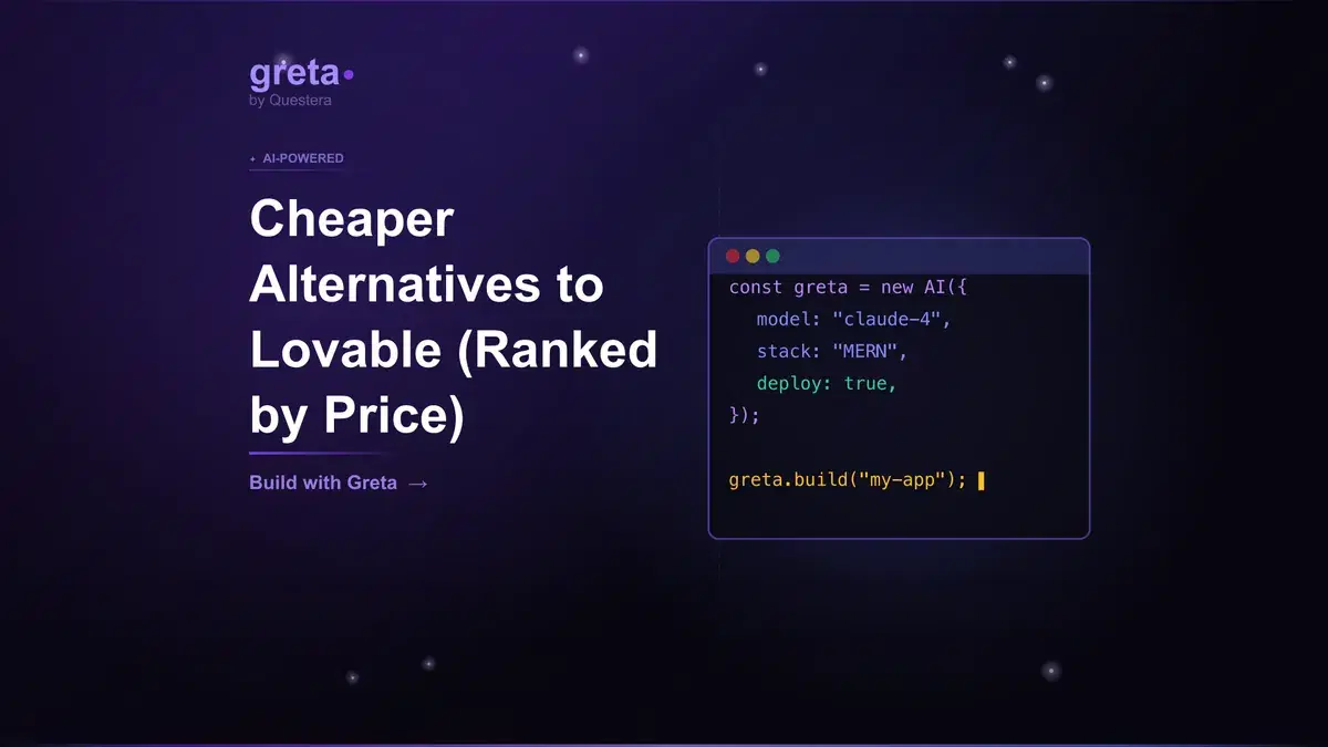 Cheaper Alternatives to Lovable in 2026 (Ranked by Price)