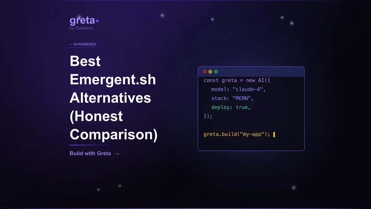 Best Emergent.sh Alternatives in 2026 (Honest Comparison)