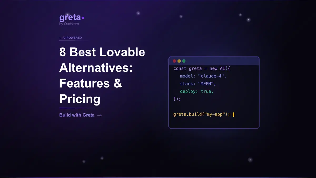 8 Best Lovable Alternatives in 2026: Features & Pricing