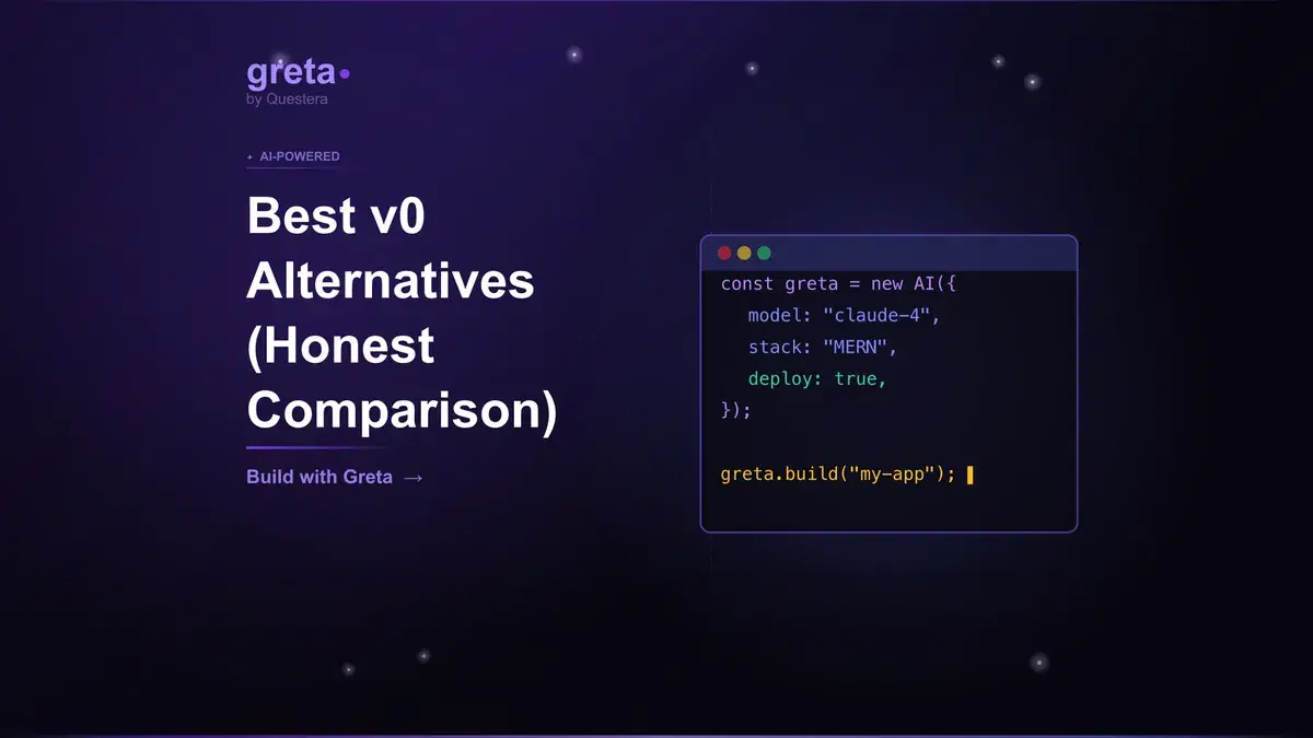 Best v0 Alternatives in 2026 (Honest Comparison)