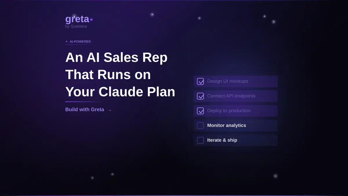 An AI Sales Rep That Runs on Your Claude Plan