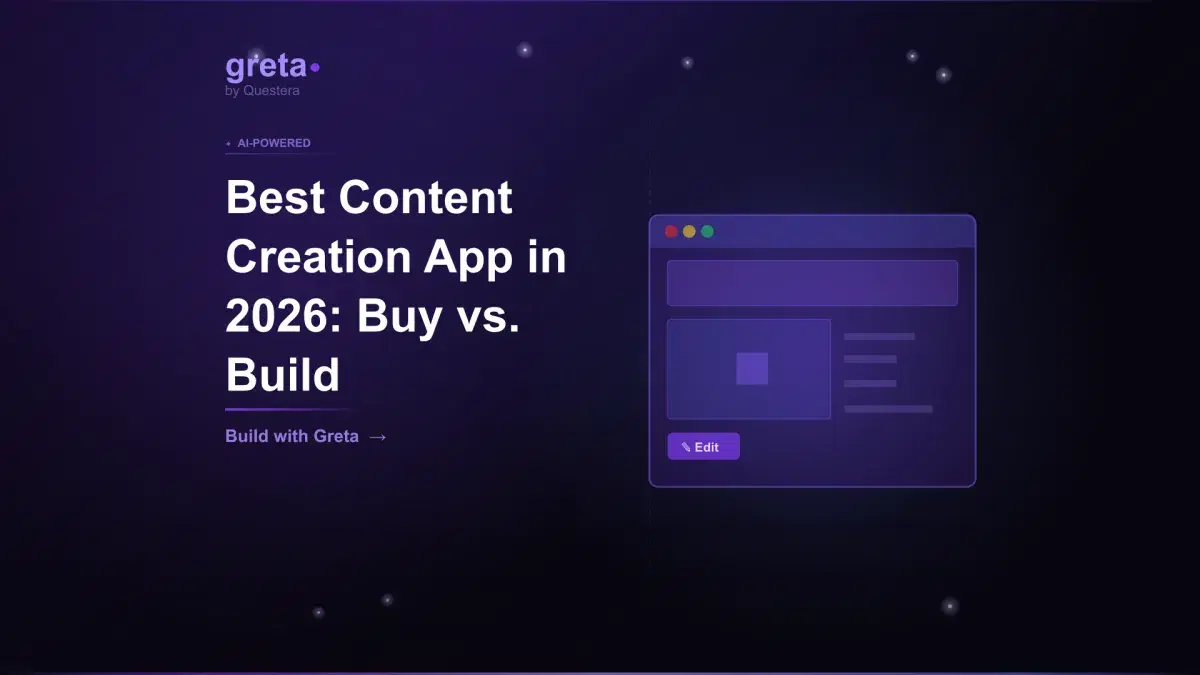 Best Content Creation App in 2026: Buy vs. Build