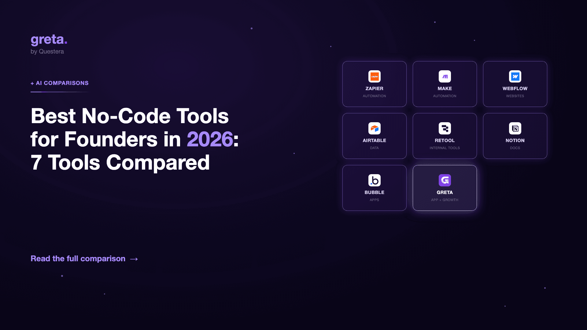 Best No-Code Tools for Founders in 2026: 7 Tools Compared