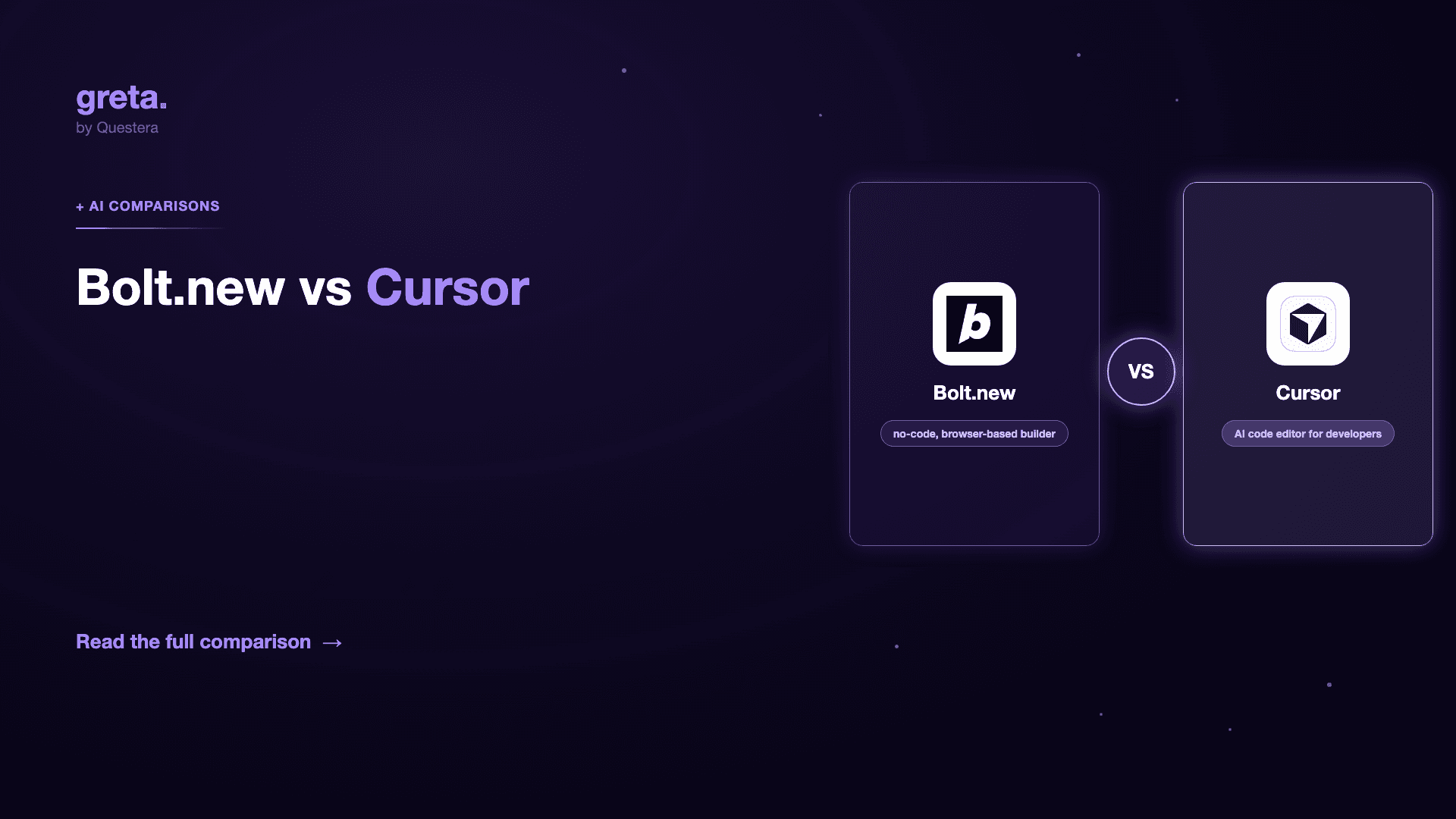 Bolt.new vs Cursor: Browser App Builder or AI Code Editor?