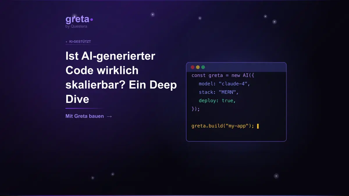 Ist AI-generierter Code wirklich skalierbar? Ein Deep Dive (2026)