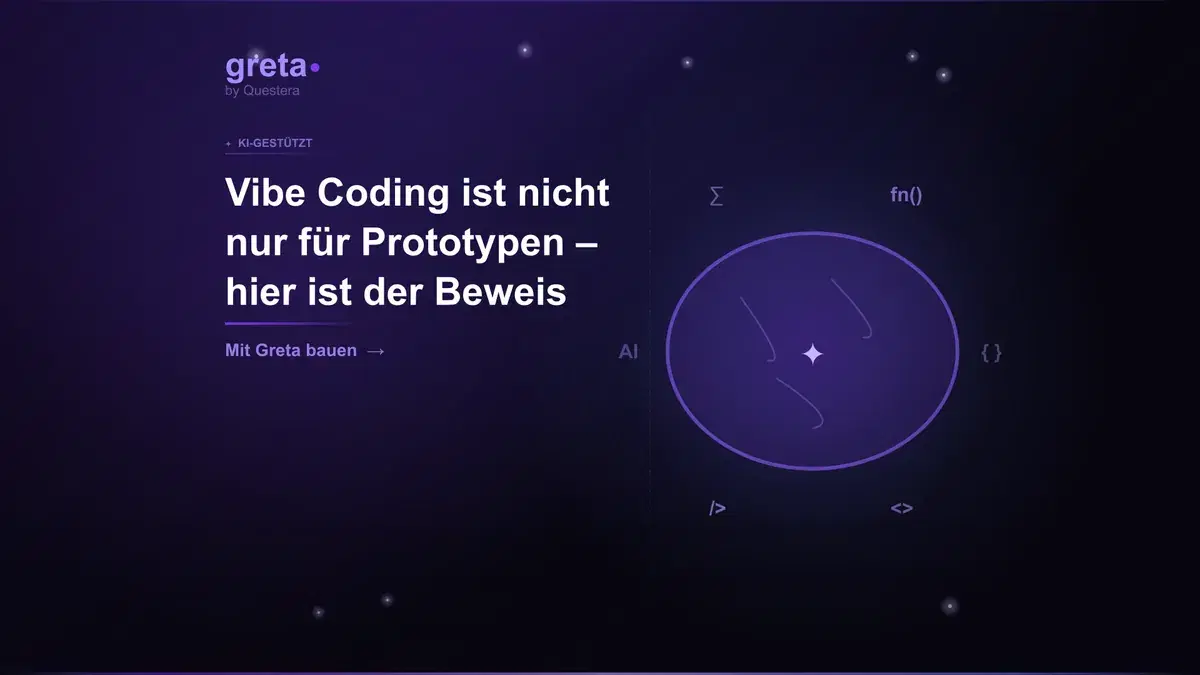 Vibe Coding ist nicht nur für Prototypen – hier ist der Beweis