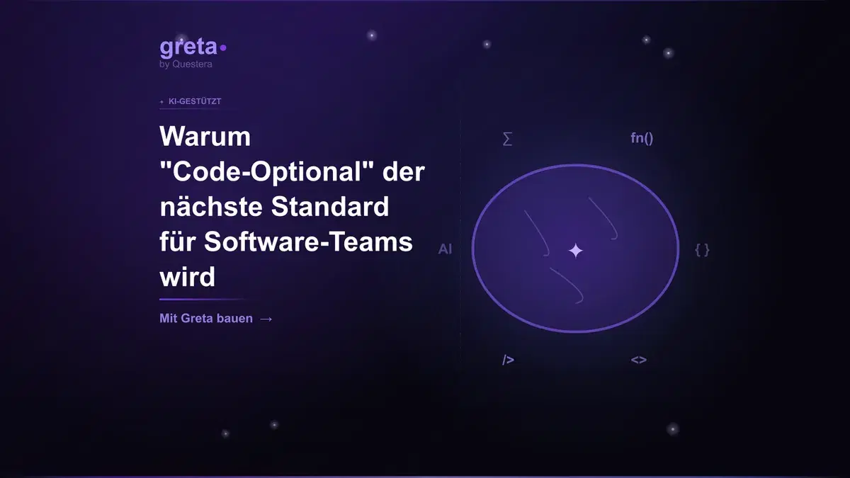 Warum "Code-Optional" der nächste Standard für Software-Teams wird