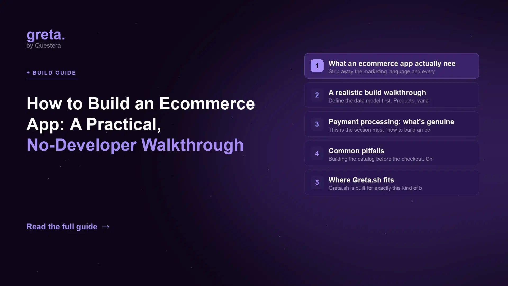How to Build an Ecommerce App: A Practical, No-Developer Walkthrough