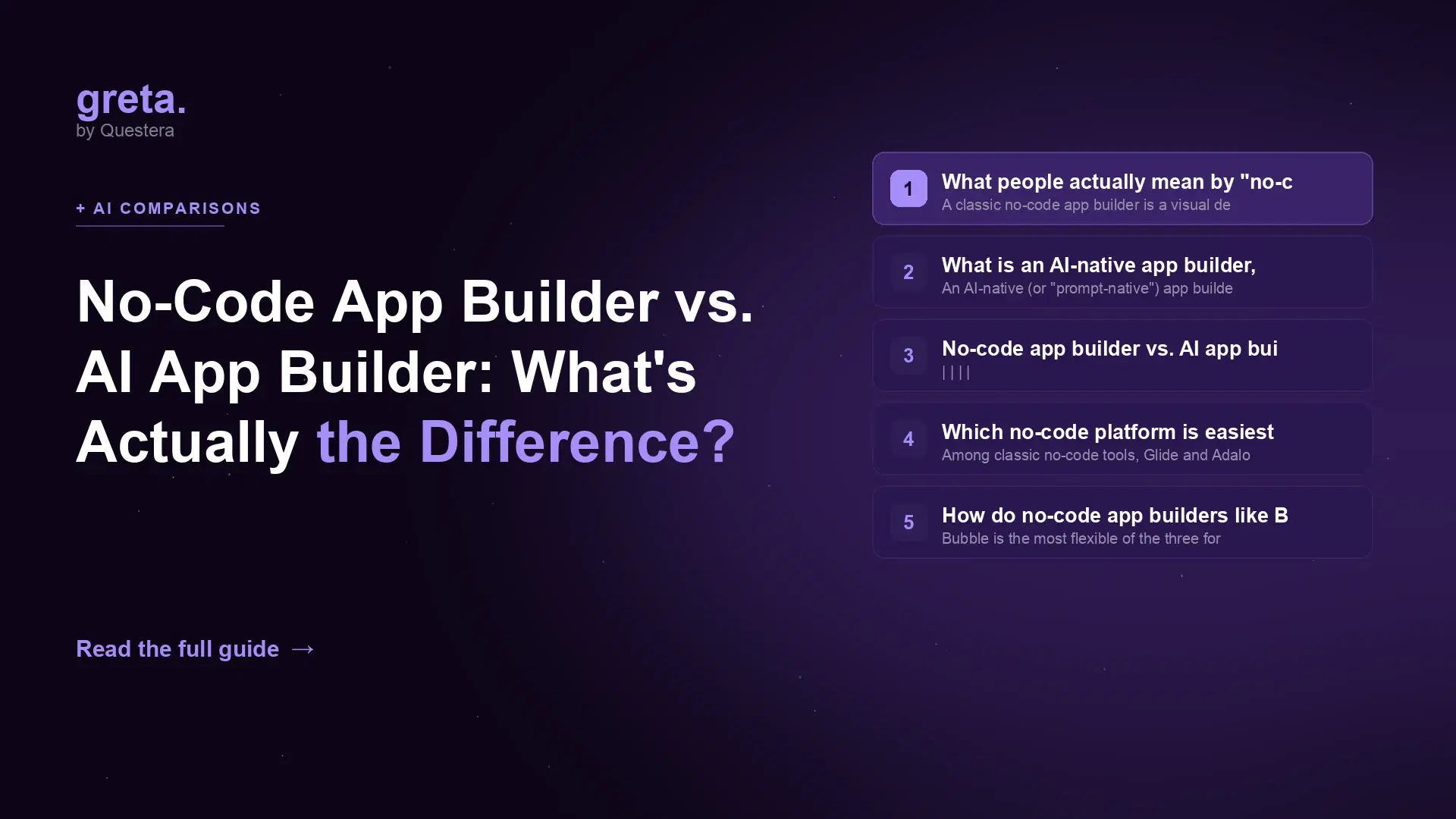 No-Code App Builder vs. AI App Builder: What's Actually the Difference?