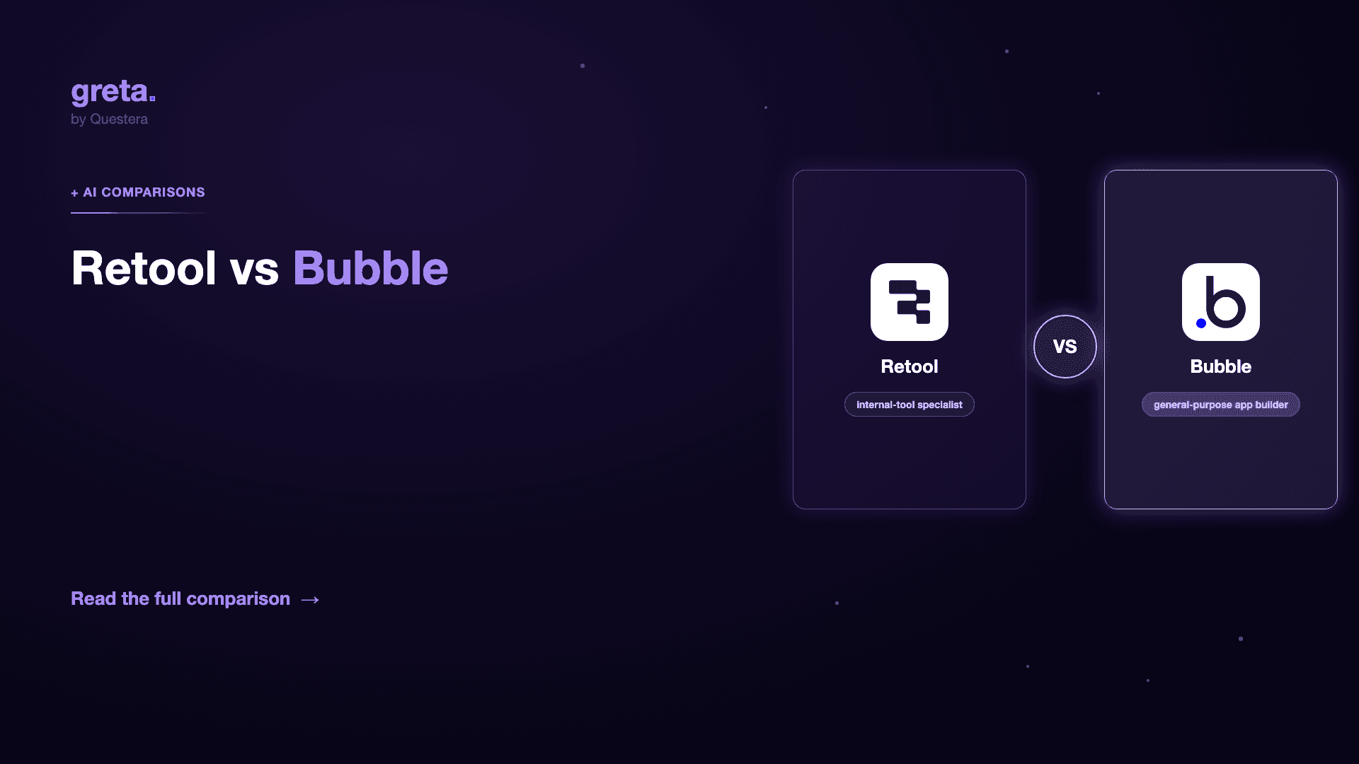 Retool vs Bubble: Internal-Tool Specialist or General-Purpose App Builder?