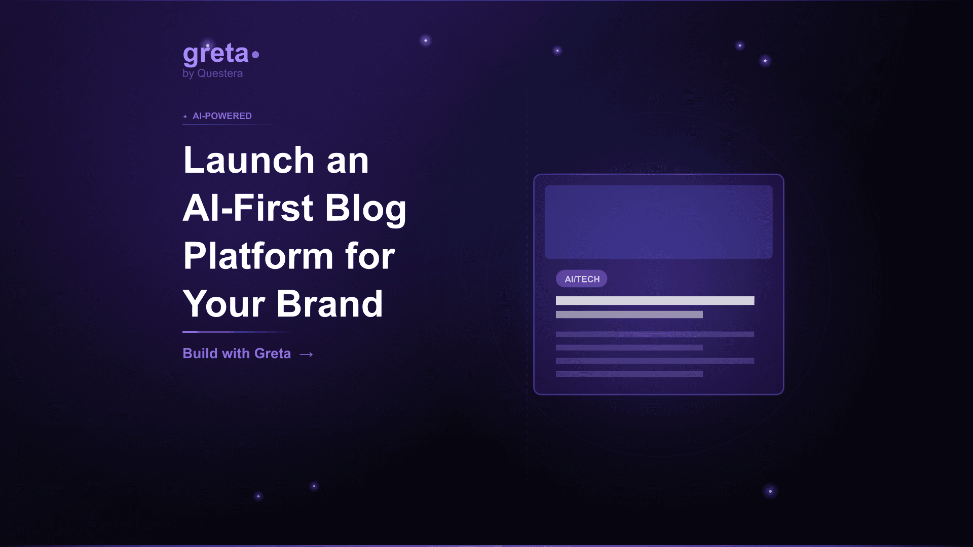 Launch an AI-First Blog Platform for Your Brand