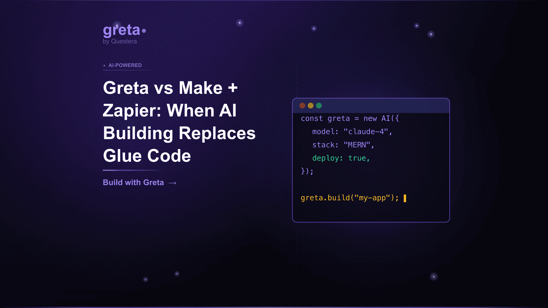 Greta vs Make + Zapier: When AI Building Replaces Glue Code