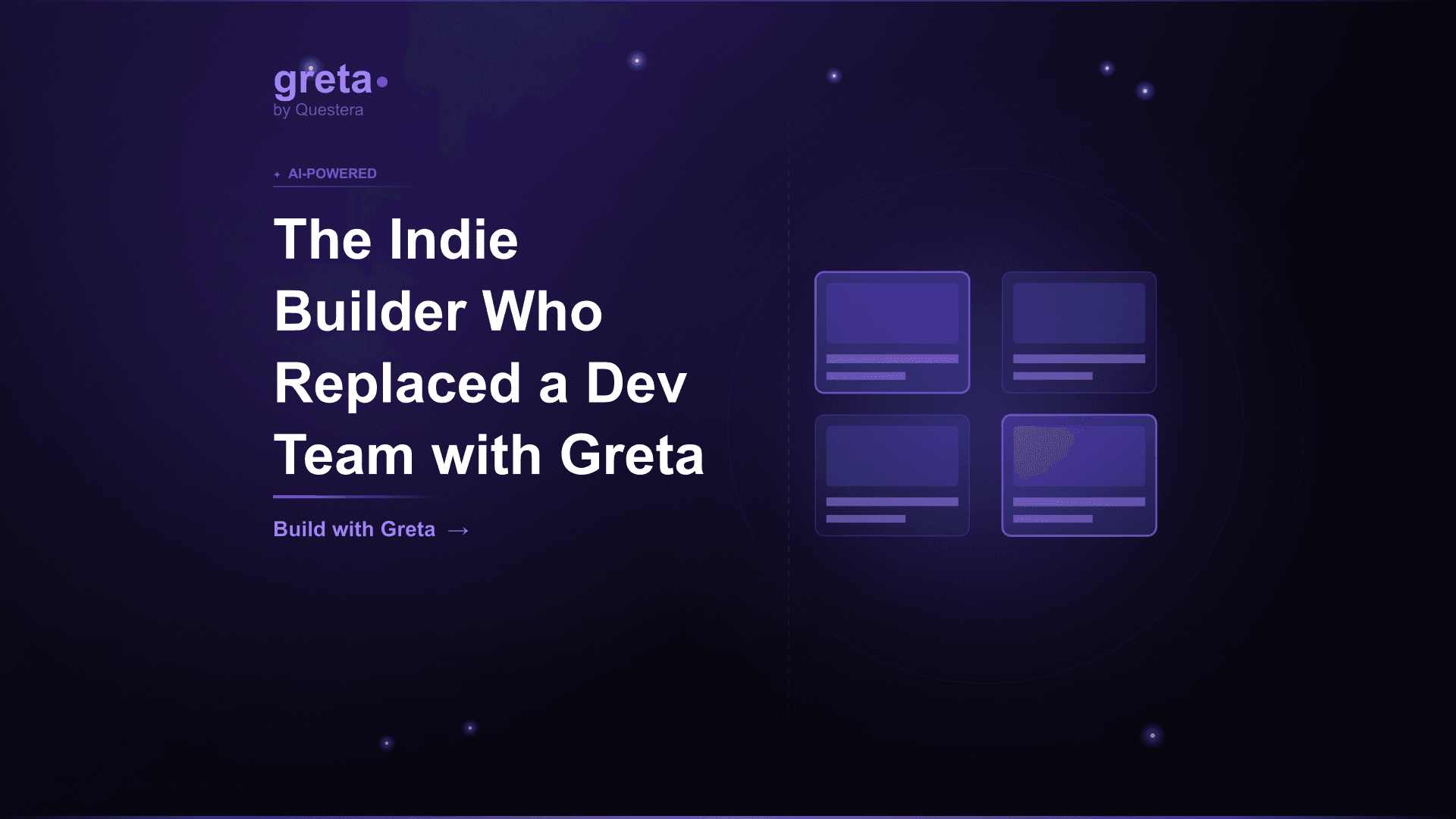 The Indie Builder Who Replaced a Dev Team with Greta