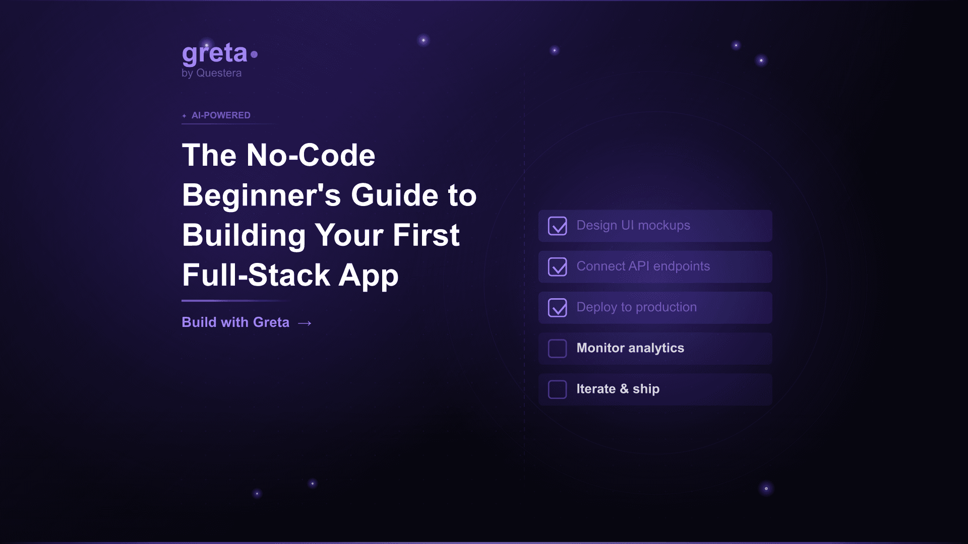 The No-Code Beginner's Guide to Building Your First Full-Stack App