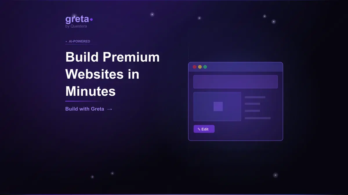 Build Premium Websites in Minutes