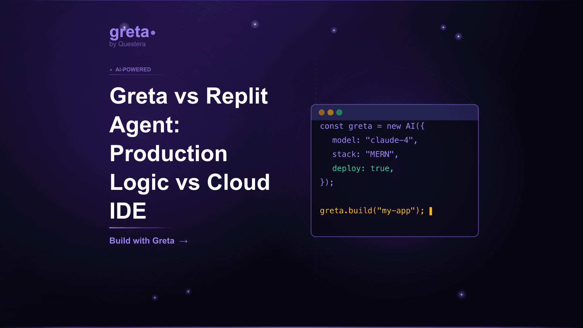 Greta vs Replit Agent: Production Logic vs Cloud IDE