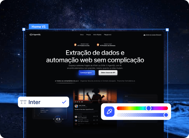 Veja sendo criado